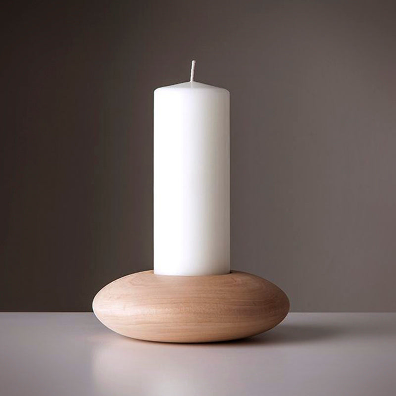 Candelabro Sepelin Boca Ancha + Vela